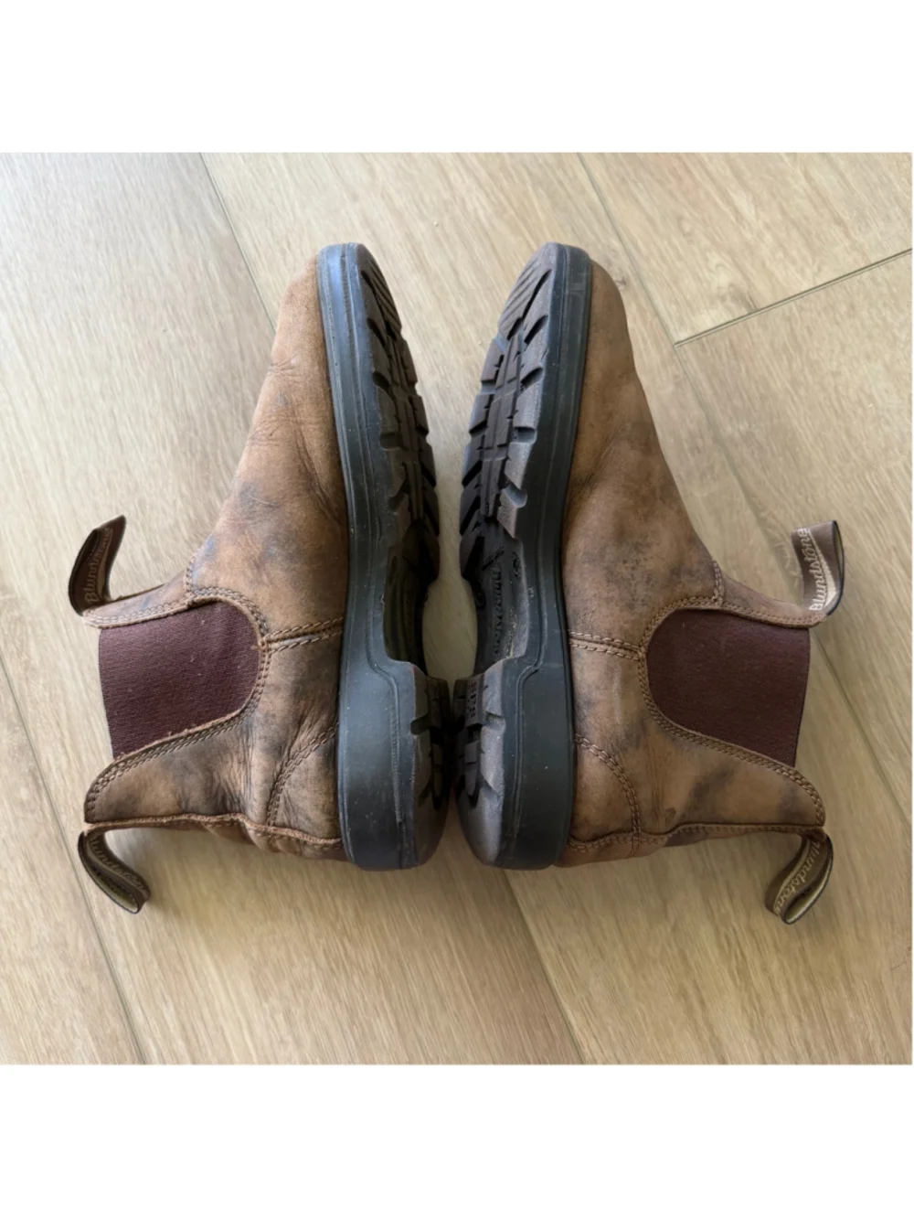 Blundstone Chelsea 585 Rustic Brown Boot sz 7.5